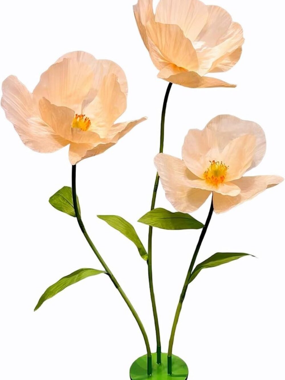 Giant 5.57 Ft Waterproof Artificial Flowers Set for Wedding & Home Decor